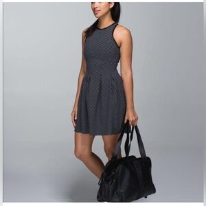 Lululemon Here and There Polka Dot Dress. Size XS